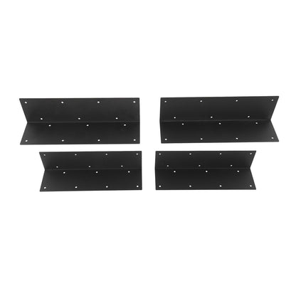 4PCS Steel Raised Garden Bed Corner Brackets Metal Garden Bed Corner Bracket for 20‑24 Inch Bed