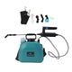 Electric Sprayer Battery Powered Widen Slip Resistant Handle Backpack Weed Sprayer for Plants Flowers Agricultural 5L Green