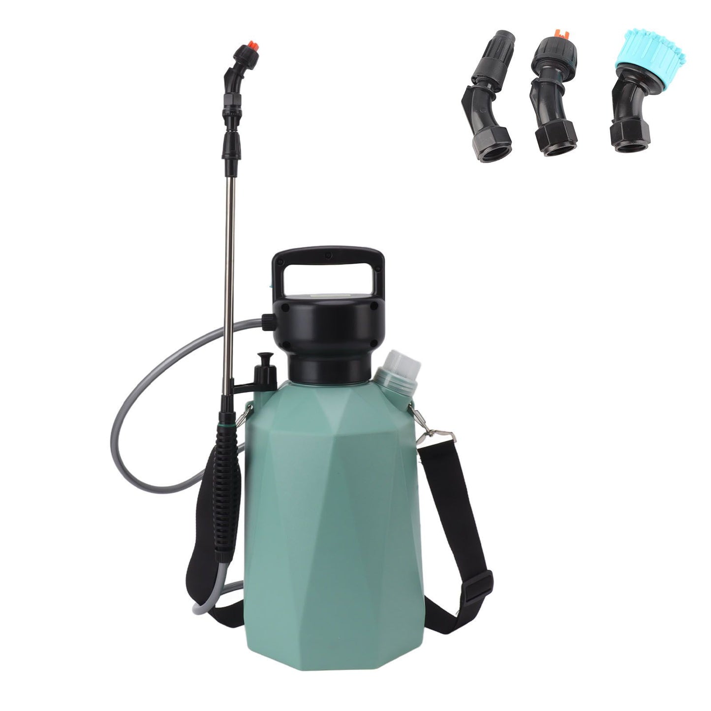 Rhombus 7.4V High Power Battery Powered Sprayer 5L Large Capacity Electric Sprayer for Garden Green