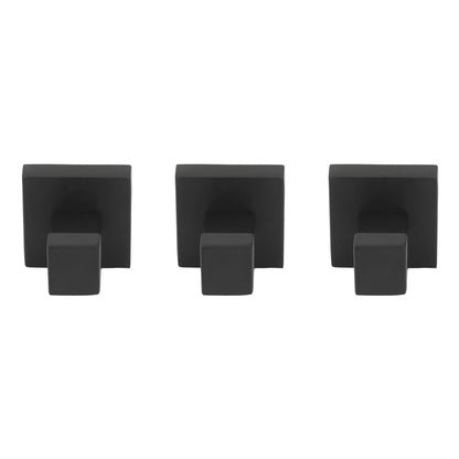 3PCS Wall Mounting Hooks with Screws Stainless Steel Clothes Hook for Hanging Coat Towel