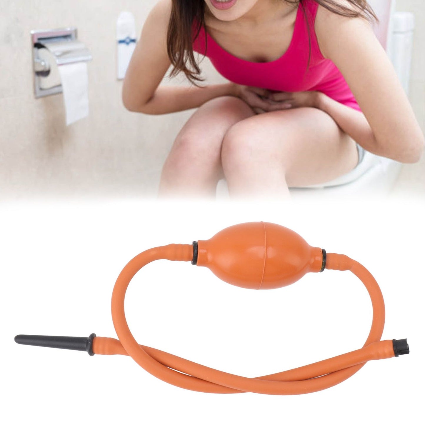 Enema Bulb Reusable Odorless Deep Cleaning Soft Flexible Vagina Anal Cleaner for Home