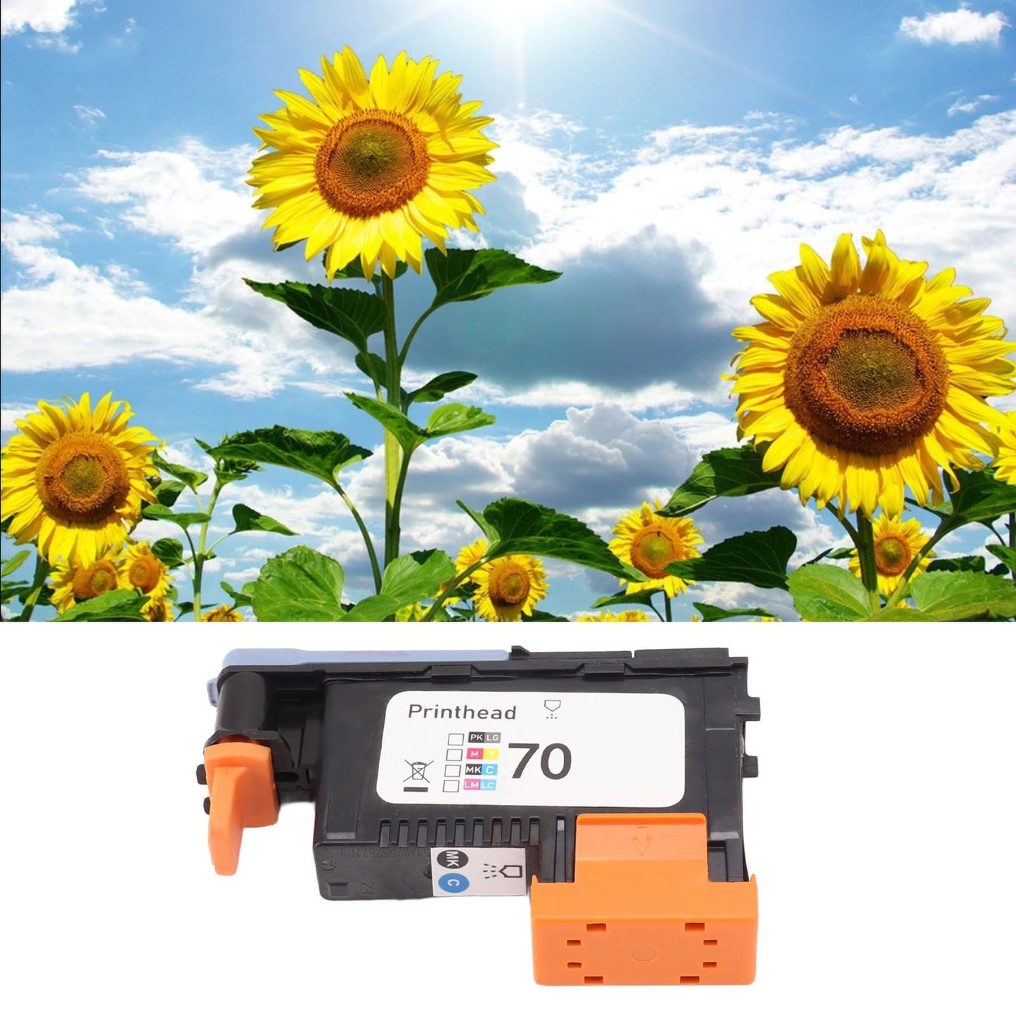 Printer Head Lightweight Printer Replacement Parts for HP Designjet Z2100 Z3100 Z3200 Z5200 Z5400 MK C