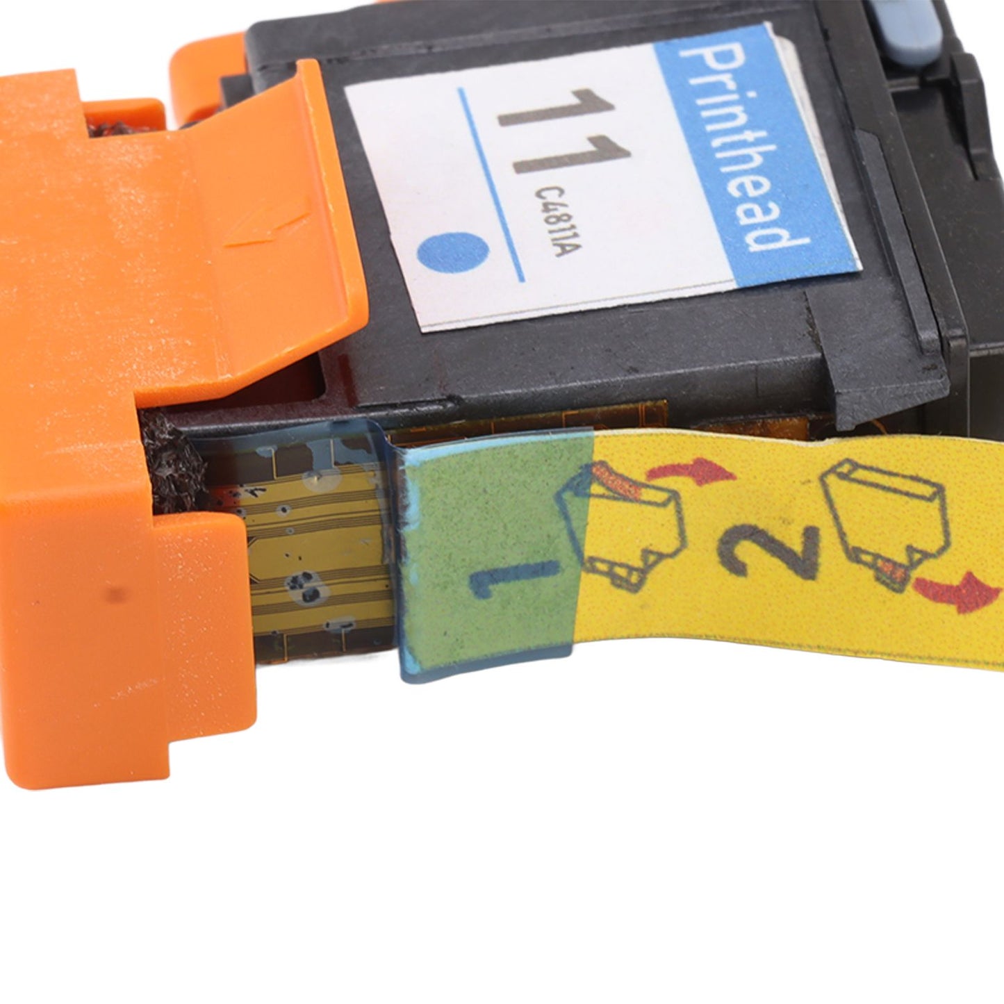 Printer Print Head Cyan Color ABS Lightweight Colorfast Rustproof Printhead for HP Designjet 100 110 111 500 510 800 813