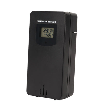 Weather Clock Transparent ABS Wireless Multifunctional Temperature Alarm Clock with Color Screen