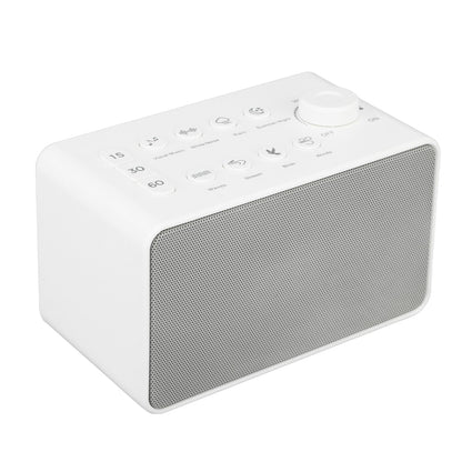 S16 White Noise Machine USB Rechargeable Portable Sound Machine with 8 Natural Sounds for Baby Adults Kids Sleeping