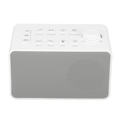 S16 White Noise Machine USB Rechargeable Portable Sound Machine with 8 Natural Sounds for Baby Adults Kids Sleeping