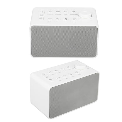 S16 White Noise Machine USB Rechargeable Portable Sound Machine with 8 Natural Sounds for Baby Adults Kids Sleeping
