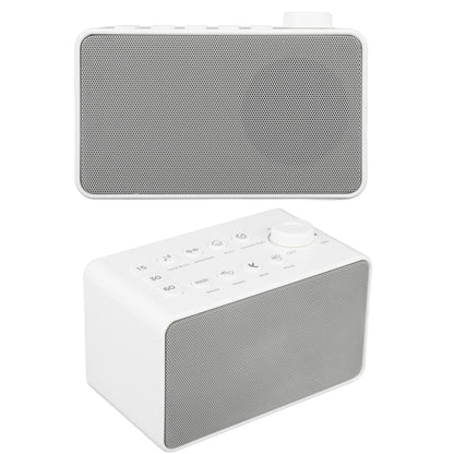 S16 White Noise Machine USB Rechargeable Portable Sound Machine with 8 Natural Sounds for Baby Adults Kids Sleeping
