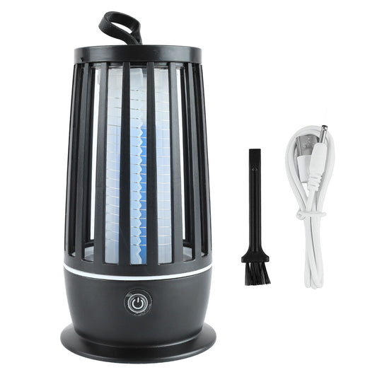 Electric Fly Killing Light 110V 220V PP USB Rechargeable Silent Fly Trap Lamp for Indoor Outdoor