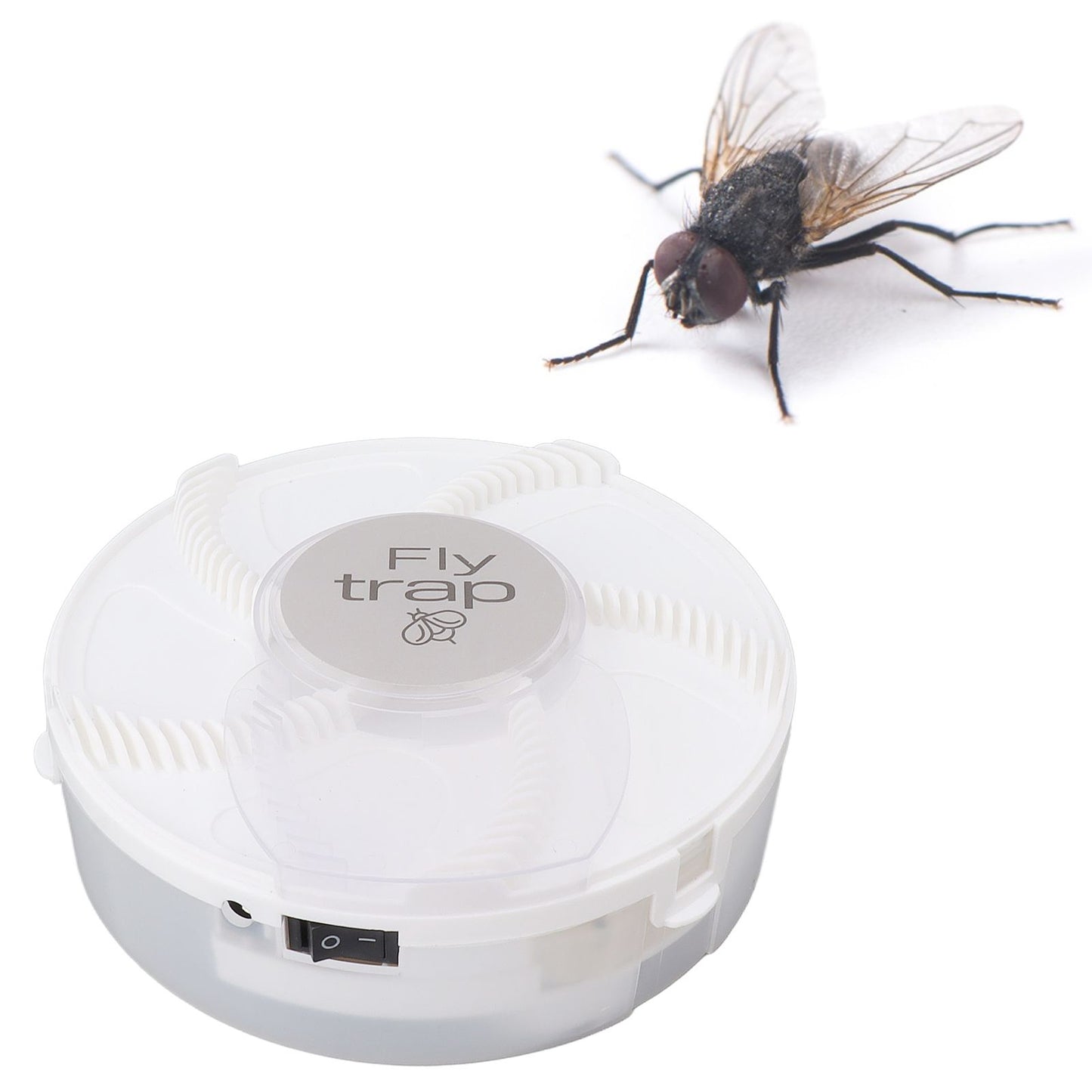 Electric Fly Trap Automatic USB Charging Quiet Detachable Flytrap Flycatcher for Restaurant Kitchen