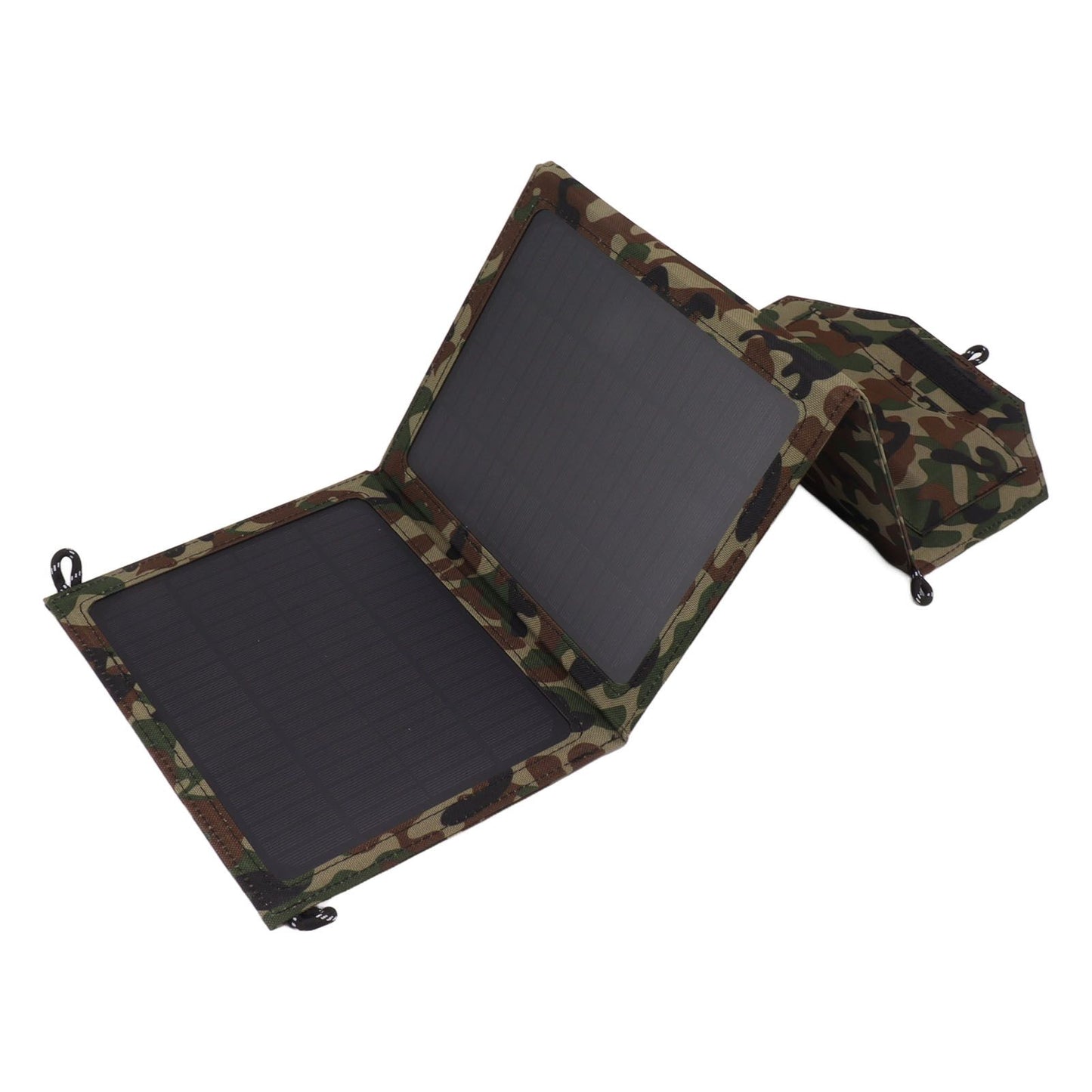 Foldable Solar Panel Dual USB Lightweight 30W Portable Solar Phone Charger Panel for Automobile 12V