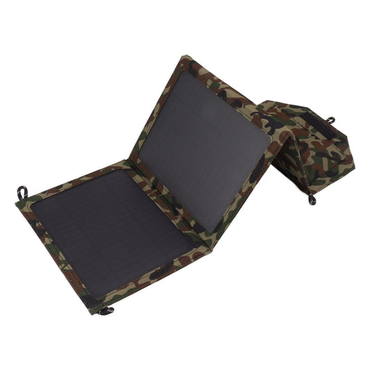 Foldable Solar Panel Dual USB Lightweight 30W Portable Solar Phone Charger Panel for Automobile 12V