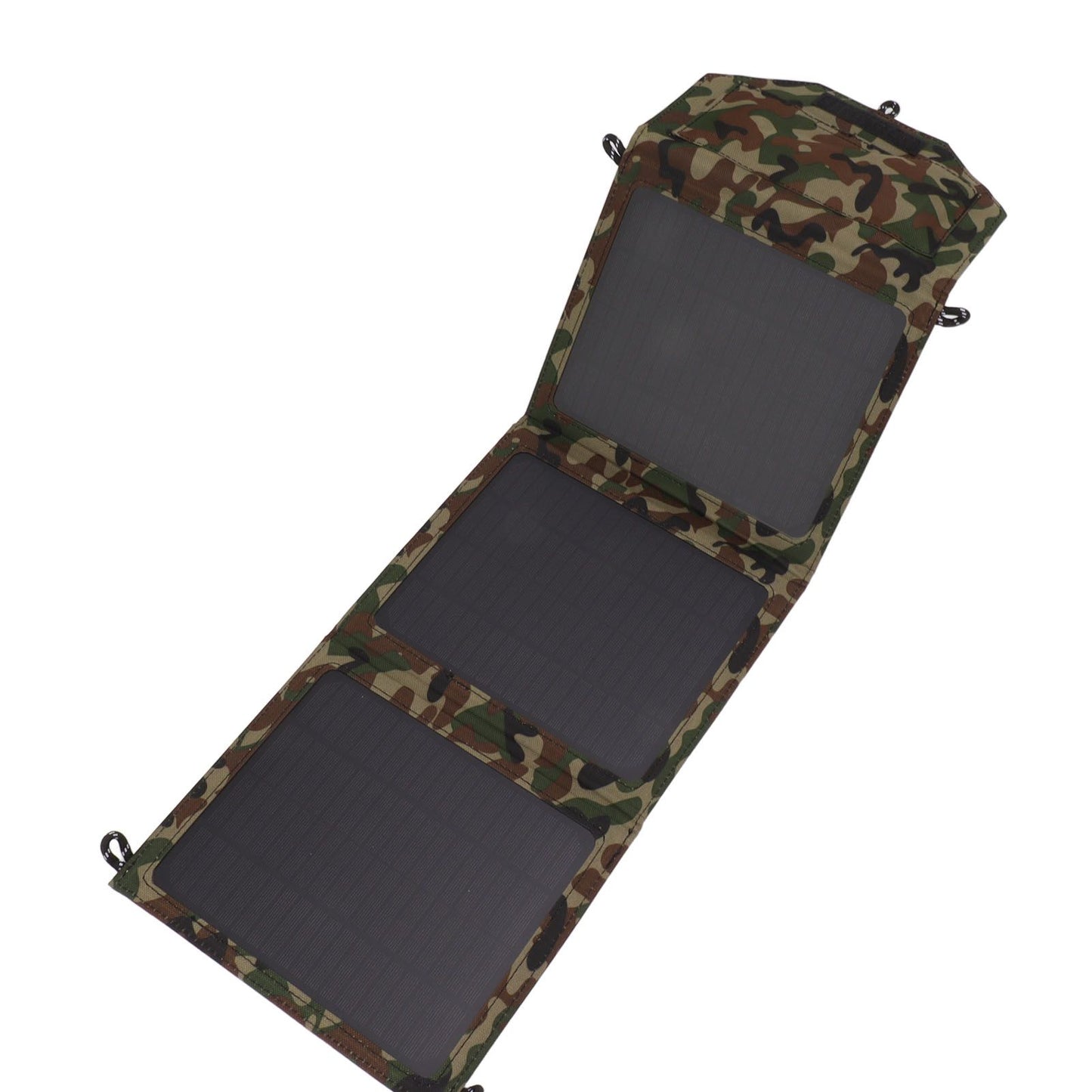 Foldable Solar Panel Dual USB Lightweight 30W Portable Solar Phone Charger Panel for Automobile 12V
