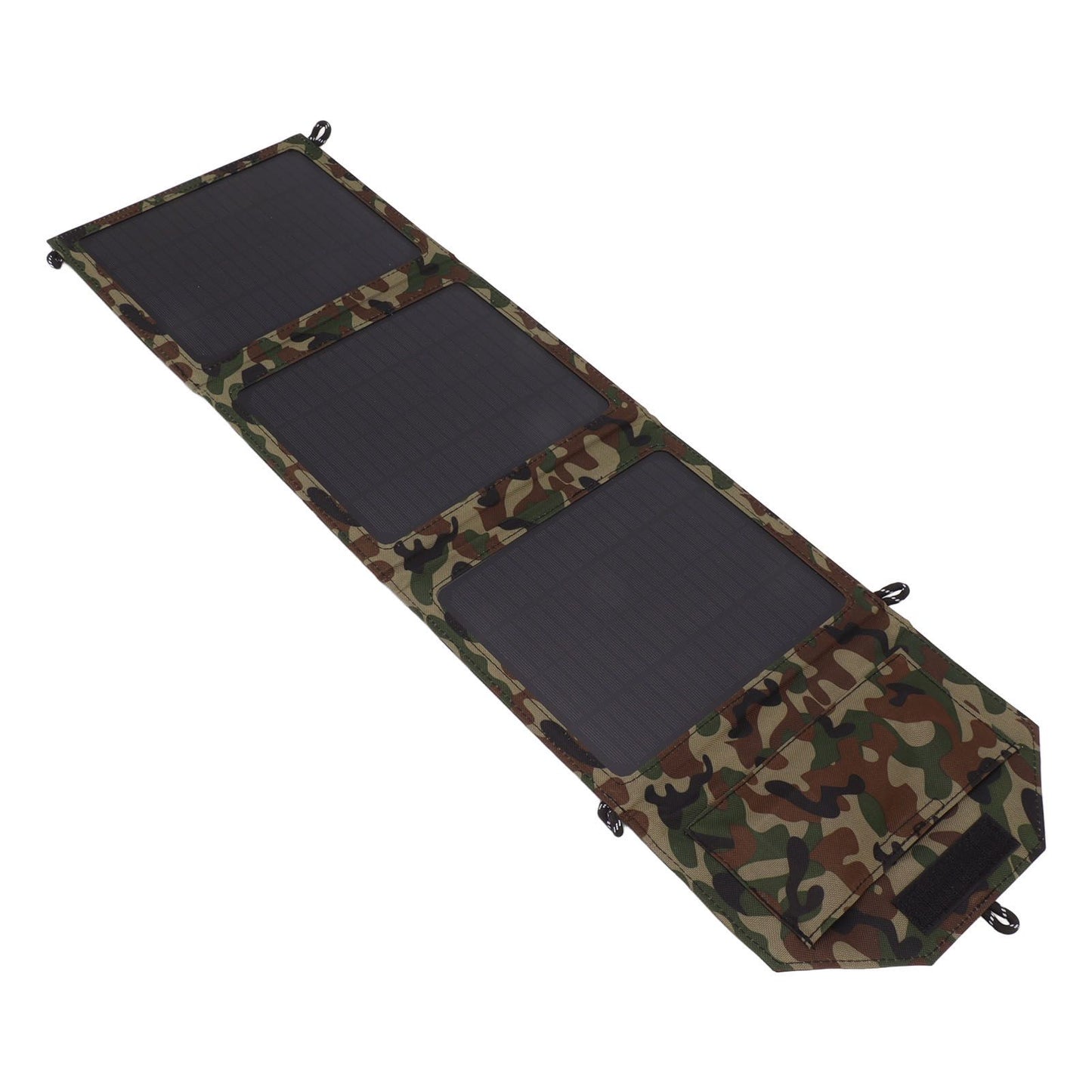 Foldable Solar Panel Dual USB Lightweight 30W Portable Solar Phone Charger Panel for Automobile 12V