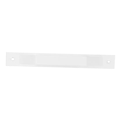 Sliding Door Handle Metal Electroplating Cabinet Barn Door Pull Handle with Mounting Screws White