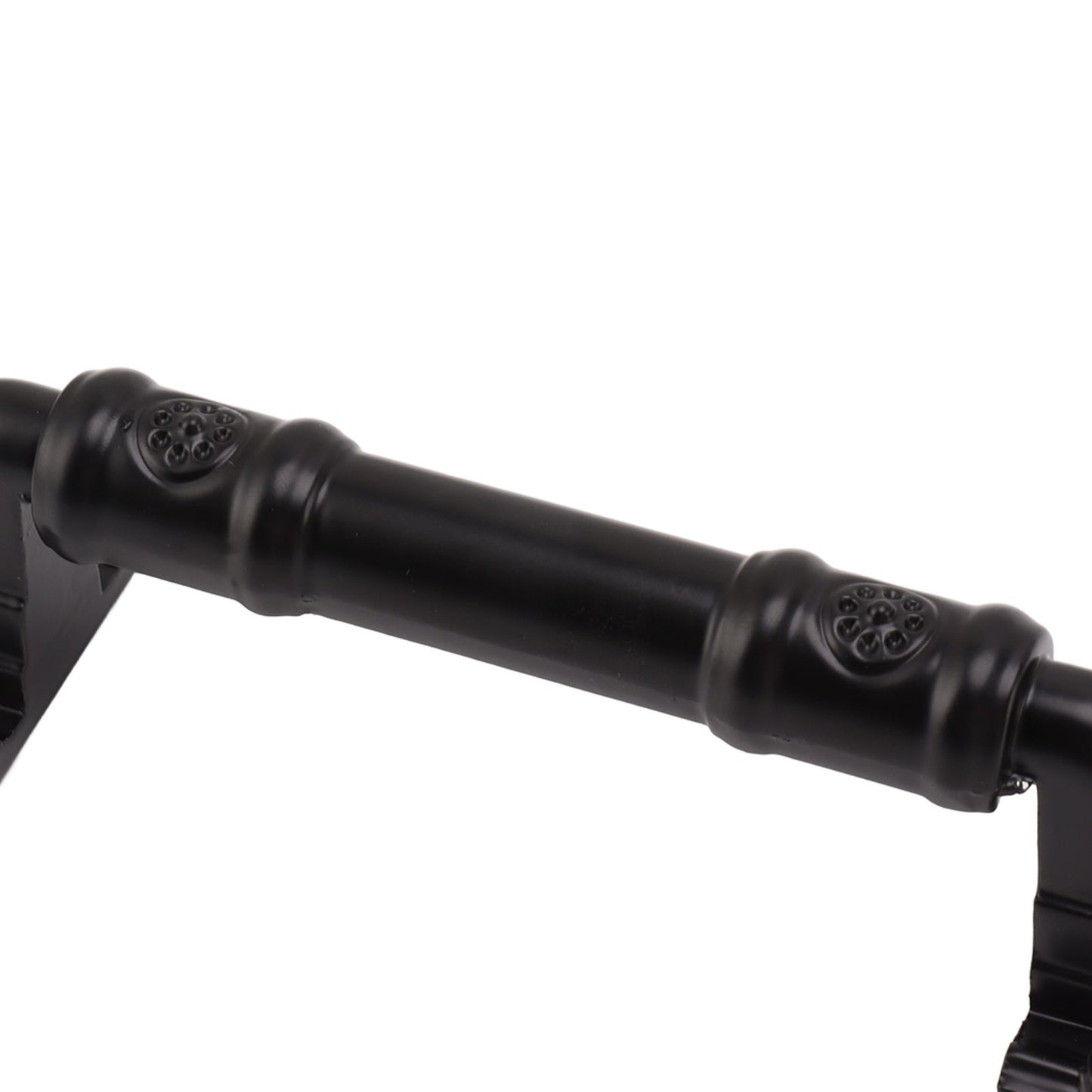2PCS Door Handle Heavy Duty Smooth Surface Black Flexible Door Levers for Warehouse Door Sliding Door