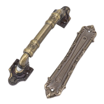 Pull Handle Bronze Exquisite Vintage Style Electroplated Gate Pull Sliding Door Handle