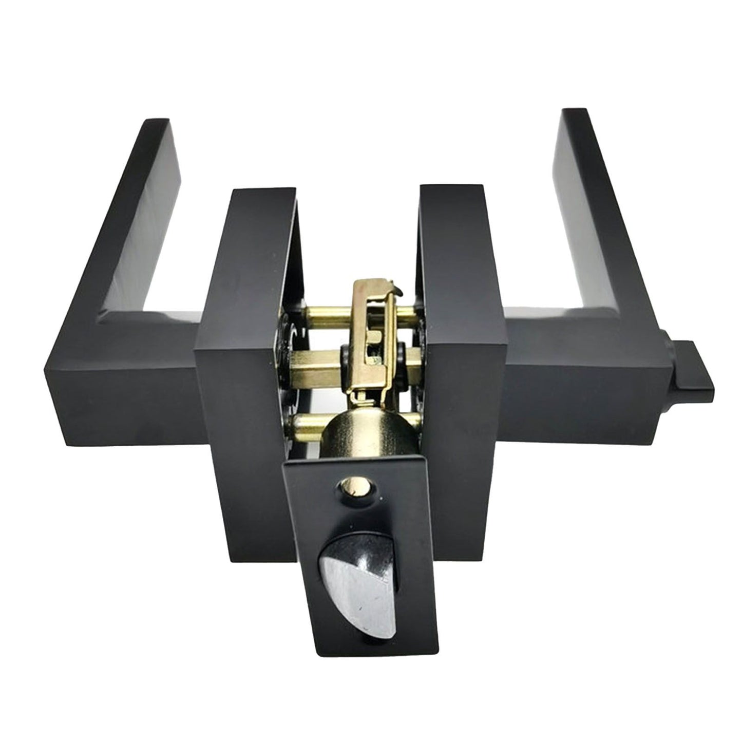 Door Handle Aluminum Alloy Rust Prevention Entry Lever Door Handle for Bathroom Bedroom