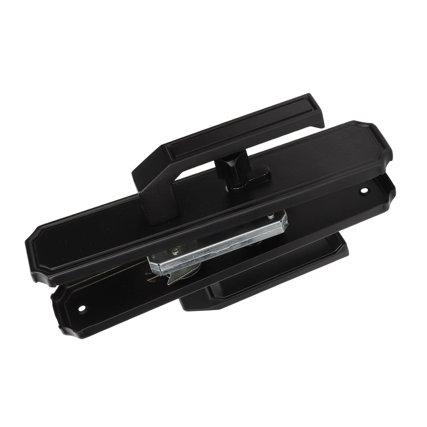 Door Handle Strong Aluminium Alloy Antioxidant Easy Mounting Straight Door Lever with 3 Keys for Repair Replacement