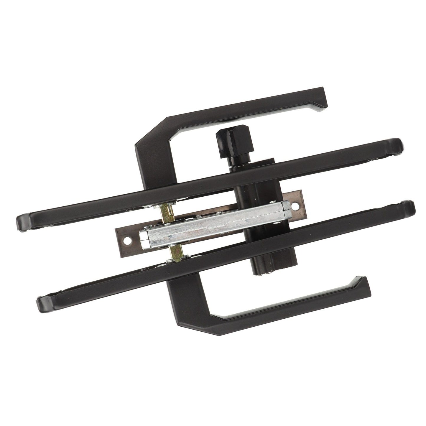 Door Handle Strong Aluminium Alloy Antioxidant Easy Mounting Straight Door Lever with 3 Keys for Repair Replacement