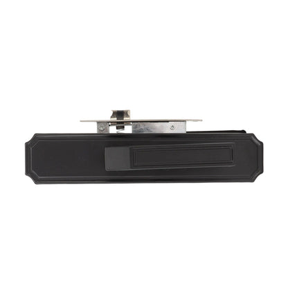 Door Handle Strong Aluminium Alloy Antioxidant Easy Mounting Straight Door Lever with 3 Keys for Repair Replacement
