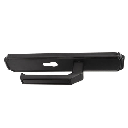 Door Handle Strong Aluminium Alloy Antioxidant Easy Mounting Straight Door Lever with 3 Keys for Repair Replacement