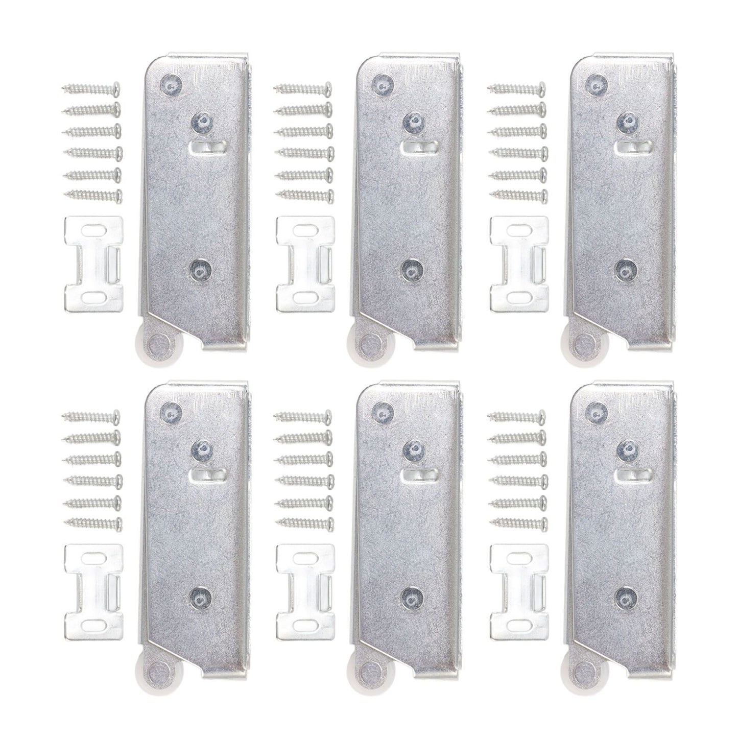 6Pcs Spring Latch Mini Door Push Release Latch Light Weight Push to Open Door Latch for Cabinet Door