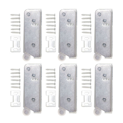 6Pcs Spring Latch Mini Door Push Release Latch Light Weight Push to Open Door Latch for Cabinet Door