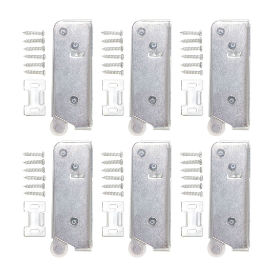 6Pcs Spring Latch Mini Door Push Release Latch Light Weight Push to Open Door Latch for Cabinet Door