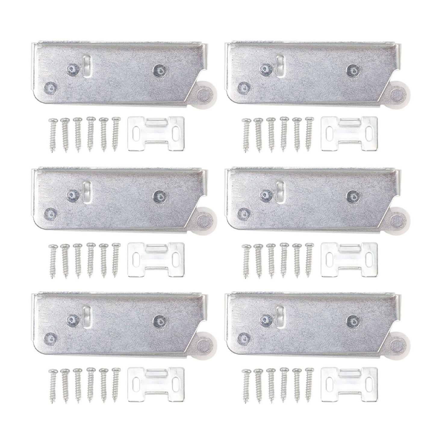 6Pcs Spring Latch Mini Door Push Release Latch Light Weight Push to Open Door Latch for Cabinet Door