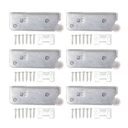 6Pcs Spring Latch Mini Door Push Release Latch Light Weight Push to Open Door Latch for Cabinet Door