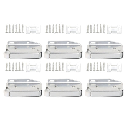 6Pcs Spring Latch Mini Door Push Release Latch Light Weight Push to Open Door Latch for Cabinet Door