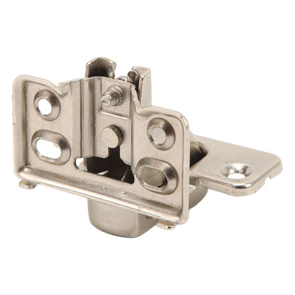 4PCS Cabinet Hinge with 4 Hole Base Cold Rolled Steel Short Arm Cupboard Hinge for Kitchen Bedroom