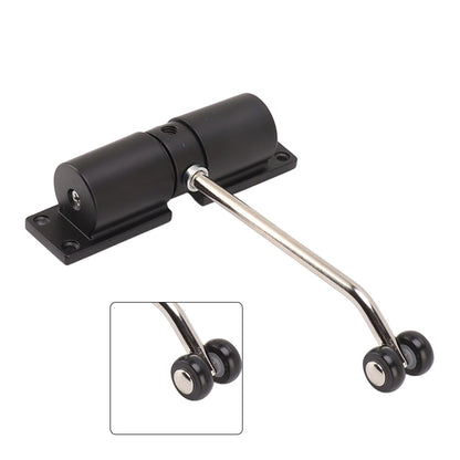 Automatic Door Closer Quiet Safe Aluminum Alloy Self Closing Door Mechanism for Home Hotel Office