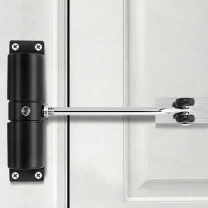 Automatic Door Closer Quiet Safe Aluminum Alloy Self Closing Door Mechanism for Home Hotel Office