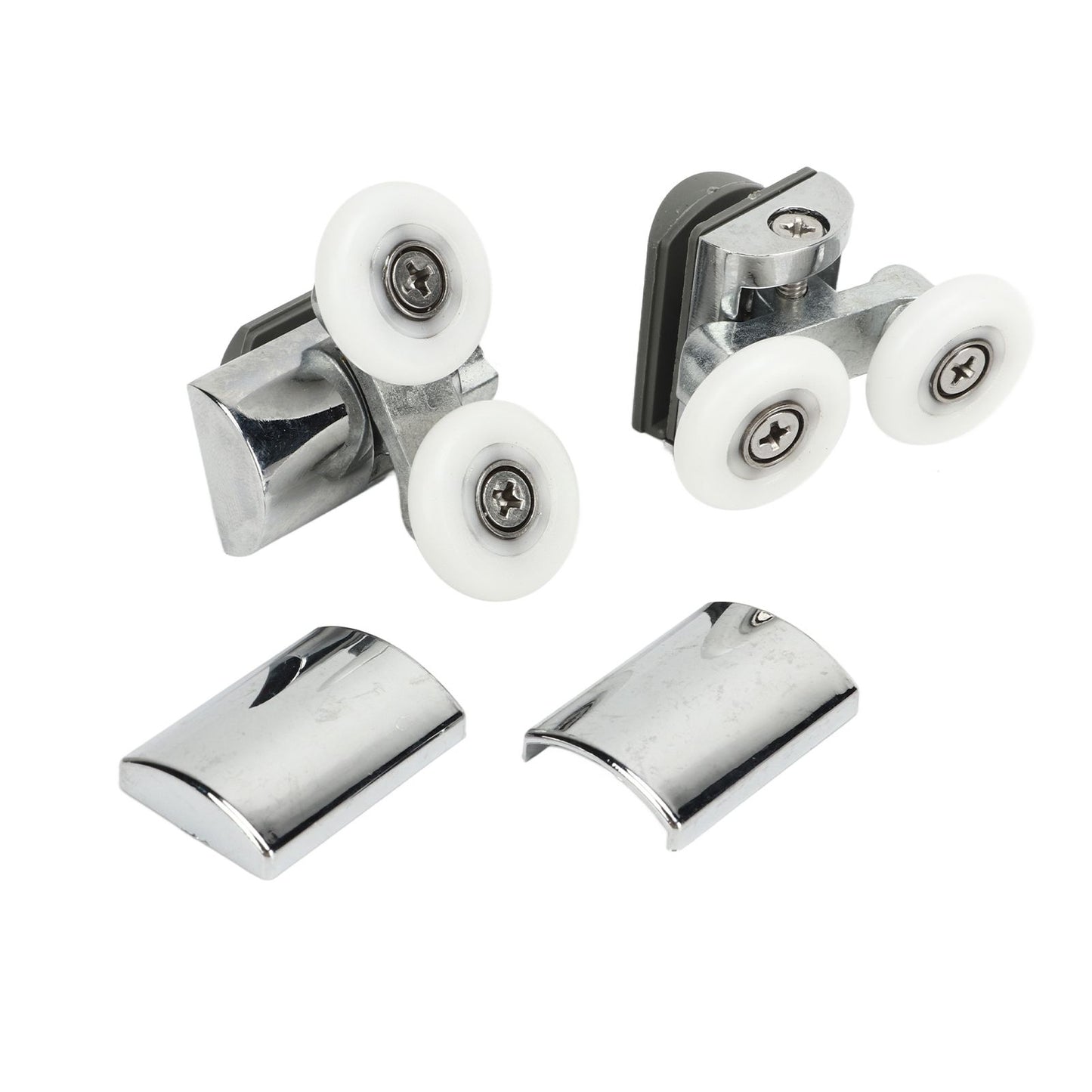 23mm Sliding Door Pulley Bathroom Closet Glass Door Hanging Swing Wheel Upper Lower Roller Kit