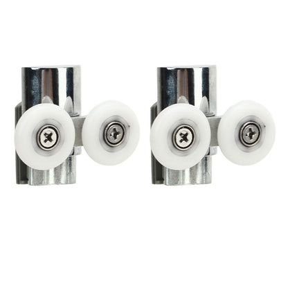 23mm Sliding Door Pulley Bathroom Closet Glass Door Hanging Swing Wheel Upper Lower Roller Kit