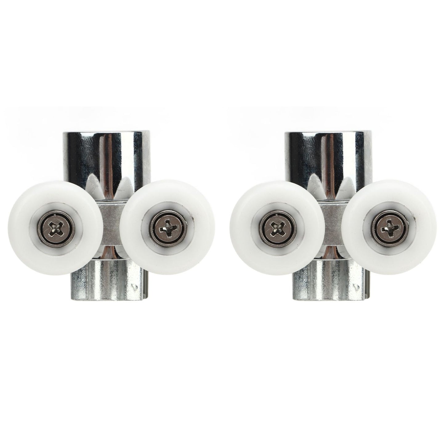 23mm Sliding Door Pulley Bathroom Closet Glass Door Hanging Swing Wheel Upper Lower Roller Kit