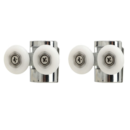 23mm Sliding Door Pulley Bathroom Closet Glass Door Hanging Swing Wheel Upper Lower Roller Kit