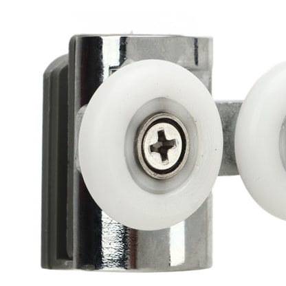 23mm Sliding Door Pulley Bathroom Closet Glass Door Hanging Swing Wheel Upper Lower Roller Kit