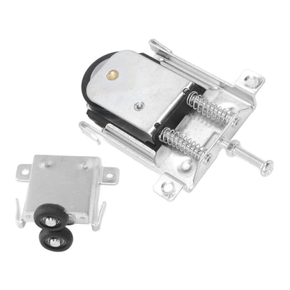 Wardrobe Pulley Furniture Roller Wheels Anti Derailment Cam Door Shifter Pulley for Closet Doors Cabinet Doors Small