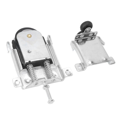 Wardrobe Pulley Furniture Roller Wheels Anti Derailment Cam Door Shifter Pulley for Closet Doors Cabinet Doors Small