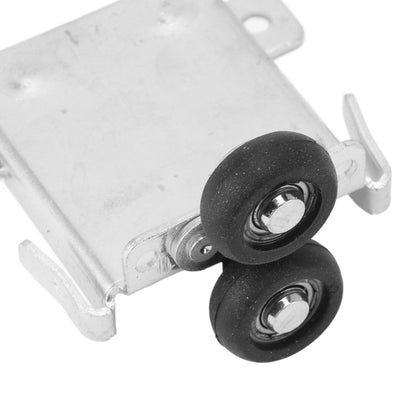 Wardrobe Pulley Furniture Roller Wheels Anti Derailment Cam Door Shifter Pulley for Closet Doors Cabinet Doors Small