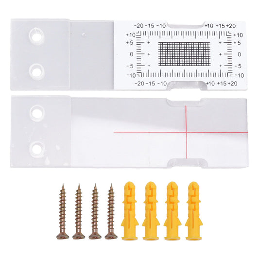 Gap Measuring Instrument Acrylic Building Wall Standard Crack Monitor Corner Crack Comparison Caliper
