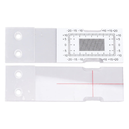 Gap Measuring Instrument Acrylic Building Wall Standard Crack Monitor Corner Crack Comparison Caliper