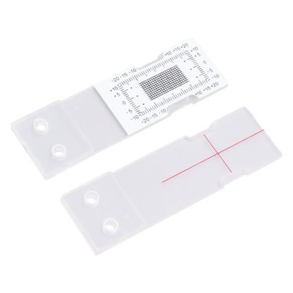 Gap Measuring Instrument Acrylic Building Wall Standard Crack Monitor Corner Crack Comparison Caliper