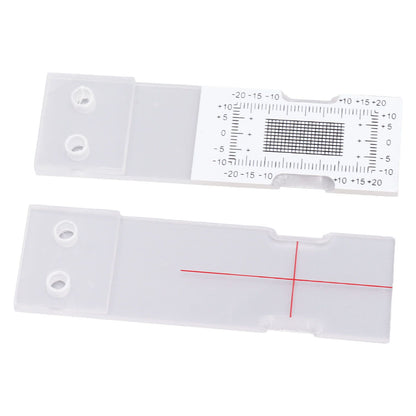 Gap Measuring Instrument Acrylic Building Wall Standard Crack Monitor Corner Crack Comparison Caliper