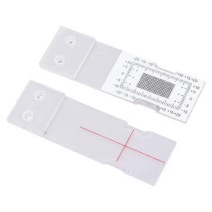 Gap Measuring Instrument Acrylic Building Wall Standard Crack Monitor Corner Crack Comparison Caliper