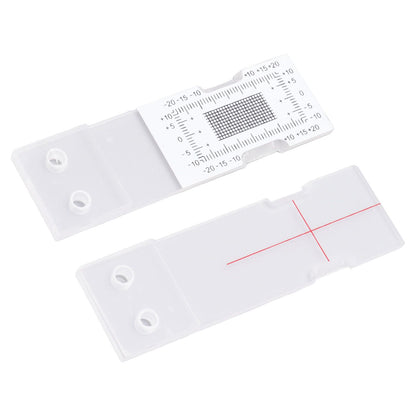 Gap Measuring Instrument Acrylic Building Wall Standard Crack Monitor Corner Crack Comparison Caliper