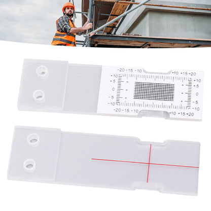 Gap Measuring Instrument Acrylic Building Wall Standard Crack Monitor Corner Crack Comparison Caliper